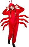 Rubies Unisex Kids Lobster Comfywear One-Piece Plush