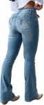 Flamingals Butt Lifting Jeans for Women Trendy High