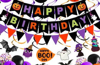 Halloween Birthday Party Decorations, 70PCs Halloween