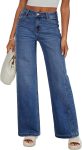 Sidefeel Wide Leg Jeans for Women High Waisted Stretchy