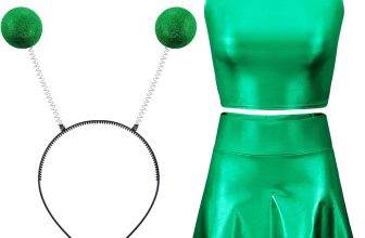 Metallic Top Sleeveless Crop Tank Top Pleated Skirt