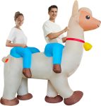 Funny 2-Person Inflatable Alpaca Costume Dual Person