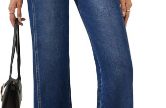 FLYING BANANA Women's Wide Leg Jeans High Waisted