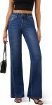 FLYING BANANA Women's Wide Leg Jeans High Waisted
