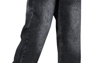 JMIERR Mens Classic Relaxed Fit Jeans Stretch Casual