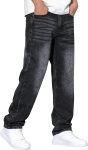 JMIERR Mens Classic Relaxed Fit Jeans Stretch Casual