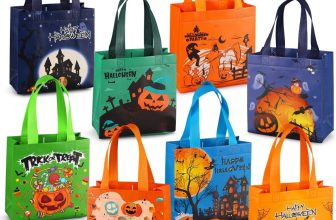 Aviski 8PCS Trick or Treat Bags - Small Multifunctional