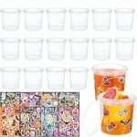 16 Pcs Halloween Candy Bucket Trick or Treat Baskets