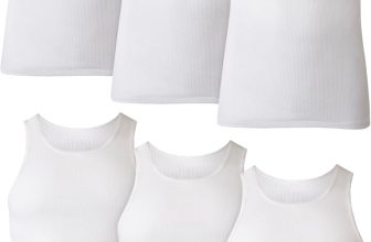 Hanes Men's Tank Undershirt Pack, Cotton Tank