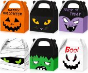 Zhanmai 30 Pcs Halloween Treat Boxes Halloween House