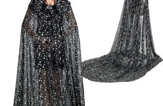 Geyoga Black Celestial Witch Costume Halloween Wedding