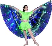 Girls Light up Angel Wings Led Wings Belly Dance