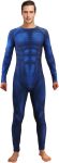 Men's Muscle Bodysuit Jumpsuit Full Body Compression