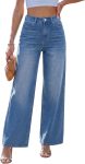 LookbookStore Wide Leg Jeans for Women High Waisted