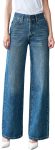 Women’s High Waisted Baggy Jeans – Stretchy Wide Leg