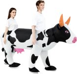XYJKIDSES Couple Inflatable Cow Costume for Adult