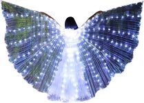 Light Up Led Isis Wings Belly Dance Carnival Rave