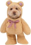 Rubies Walking Teddy Bear Pet Costume for Dogs or Cats,
