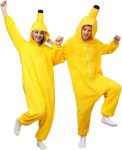 Banana Onesie Adult, Banana Halloween Costumes, Couples