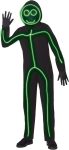 Spirit Halloween Kids Light-Up E.L. Wire Green Stick