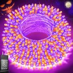 Pooqla Halloween Lights, 66 ft 200 LED Indoor Outdoor