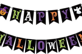 OLANRUN Halloween Decorations Indoor for Party, Happy