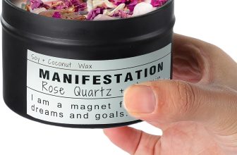 Crystal Soy Candles, Handmade Wishing Gifts, Wishing