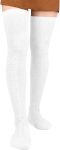 Moon Wood Women Thigh High Socks Extra Long Cotton Knit