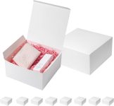 Mcfleet Gift Boxes with Lids 10x10x5 Inches 10 Pack