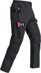 Mens Cargo Pants Ripstop Water Resistant Breathable