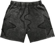 VIPWOLF Men's Star Graphic Y2k Shorts Drawstring Waist