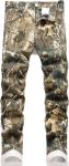 Men's Fashion Camouflage Slim Jeans Pants