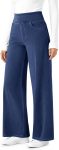 DLOODA Wide Leg Stretchy Sweatpants Jeans for Women,