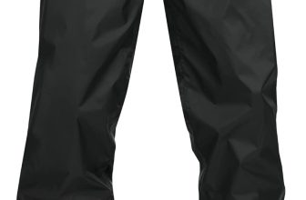 33,000ft Men's Rain Pants, Waterproof Rain Over Pants,