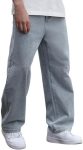 LOGEQI Mens Baggy Hip Hop Jeans Wide Leg Streetwear