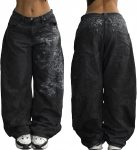 EMMIOL Women Boyfriends Hip Hop 90s Vintage Baggy Jeans