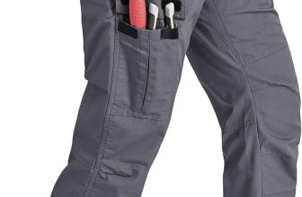 Mens Cargo Pants Ripstop Water Resistant Breathable