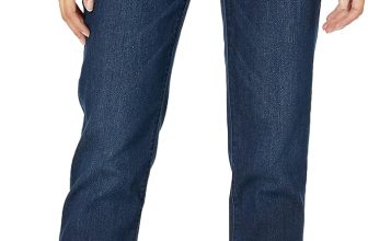 Democracy Women's Petite Ab Solution Straight Leg Jean