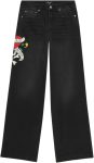 ED HARDY Women's LKS Skull Wide Leg Jean WEHD8300-1