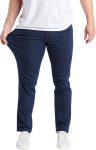 Mugsy Mens Jeans, Classic Fit, Stretch Denim Jeans for