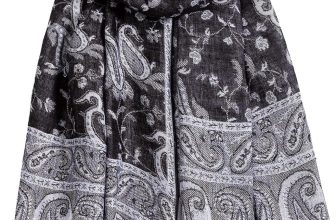 AUSEKALY Pashmina Feel Shawls Wraps for Women Rave