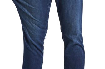 Mugsy Mens Jeans, Classic Fit, Stretch Denim Jeans for