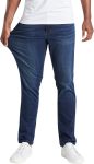 Mugsy Mens Jeans, Classic Fit, Stretch Denim Jeans for