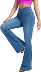 BlueRose Flare Jean for Women,Bell Bottom Jeans for