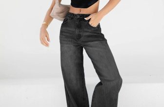 EMMIOL Women's 2026 Wide Leg Jeans Distress Mid Waist