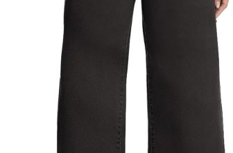 Metietila Capri Jeans for Women Mid Rise Trendy Baggy