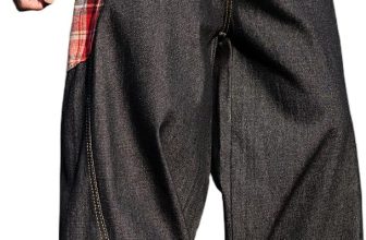 Nutriangee Men's Baggy Barrel Wide Leg Jeans for Men