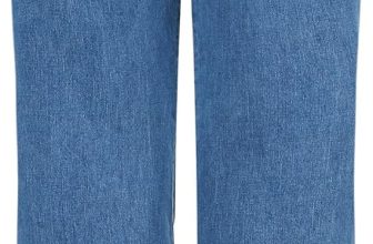 THUNDER STAR Womens High Waisted Wide Leg Jeans