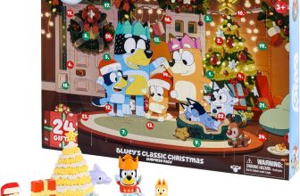 Bluey Advent Calendar Pack Toys for Girls and Boys, 24