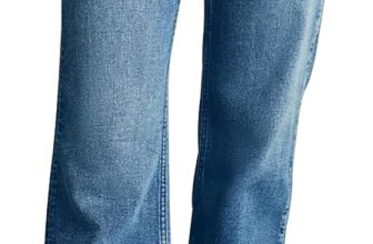 KUNMI Women's Wide Leg Jeans High Waisted Straight Leg